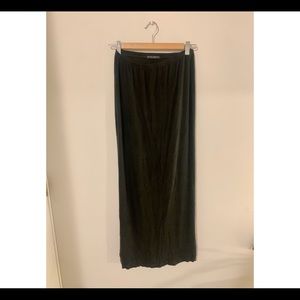 Brandy Melville full length black skirt